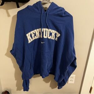 V intage Nike Kentucky Blue Hoodie